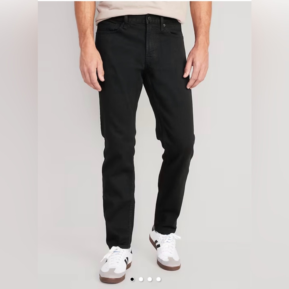 EUC Old Navy athletic taper built-in tough Men's Black Jeans size 29x32